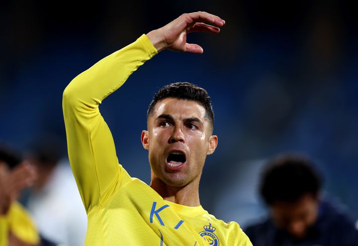 Cristiano Ronaldo gæti hafa komið sér í vandræði með hegðun sinni enda er sambandið nú með málið til skoðunar.