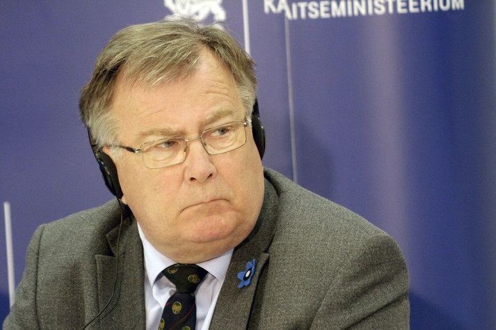 Hinn 74 ára Claus Hjort Fredriksen var varnarmálaráðherra Danmerkur á árunum 2016 til 2019.