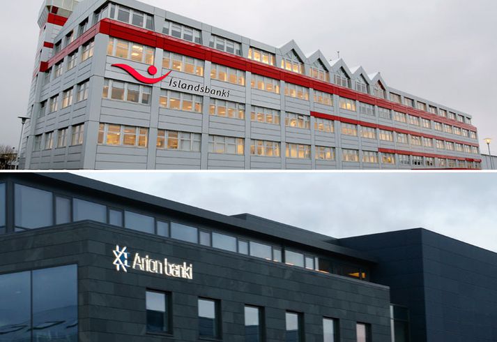 Íslandsbanki og Arion banki gjaldfærðu tæplega einn milljarða í kaupauka fyrir árið 2014.