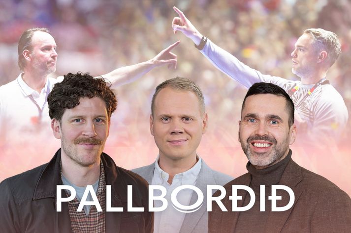 Stefán Árni Pálsson stýrir EM-Pallborðinu með þá Rúnar Kárason og Ásgeir Örn Hallgrímsson sem gesti, fyrir fyrsta leik í milliriðli.