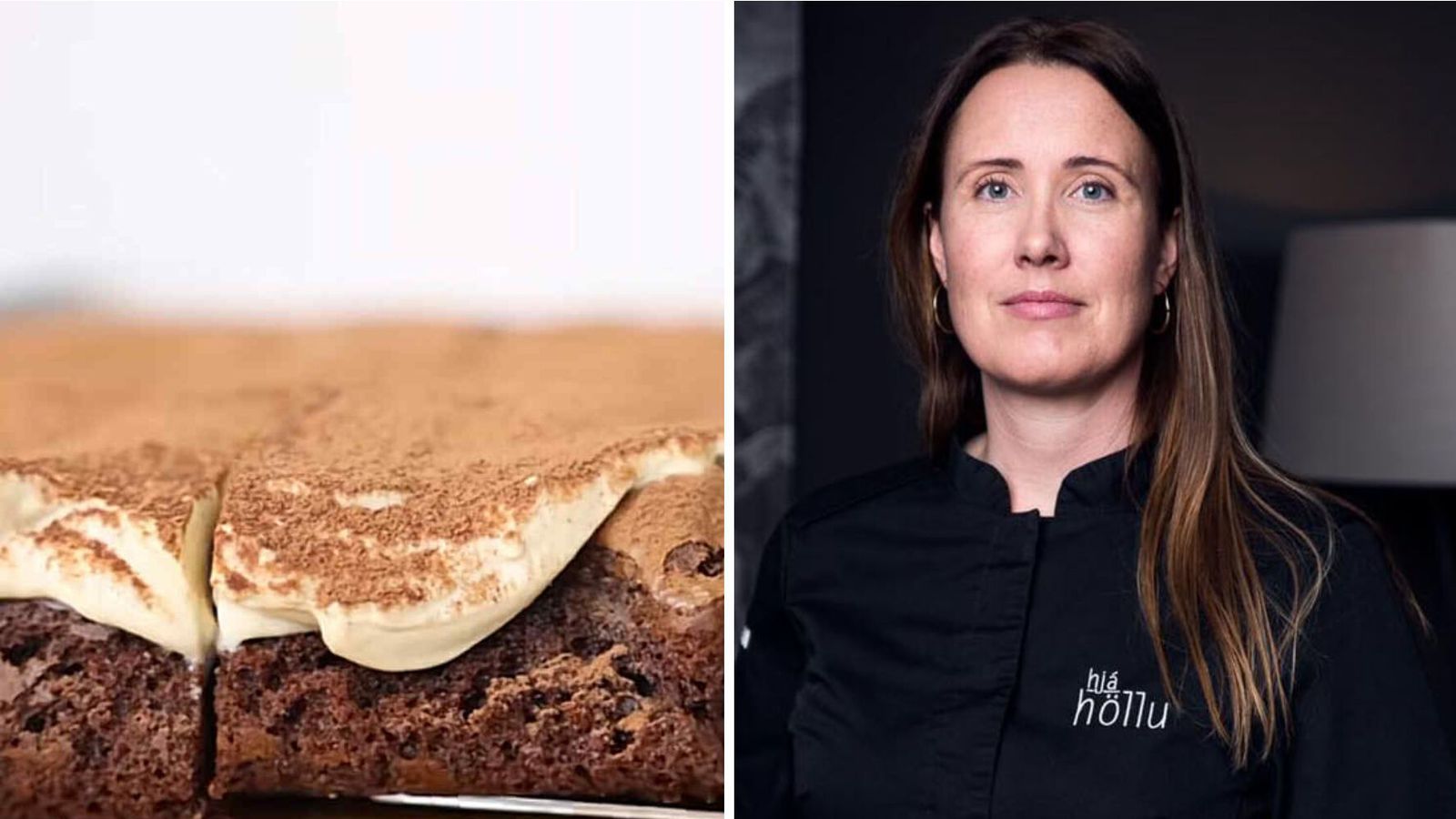 Tiramisu-brownie að hætti Höllu