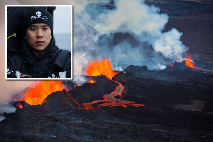 Eric Cheng náði frábærum myndum af gosinu.