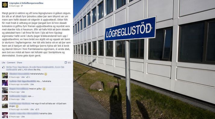 Kynningarfulltrúi lögreglunnar á höfuðborgarsvæðinu fullyrðir að umrætt útkall sé raunverulegt.