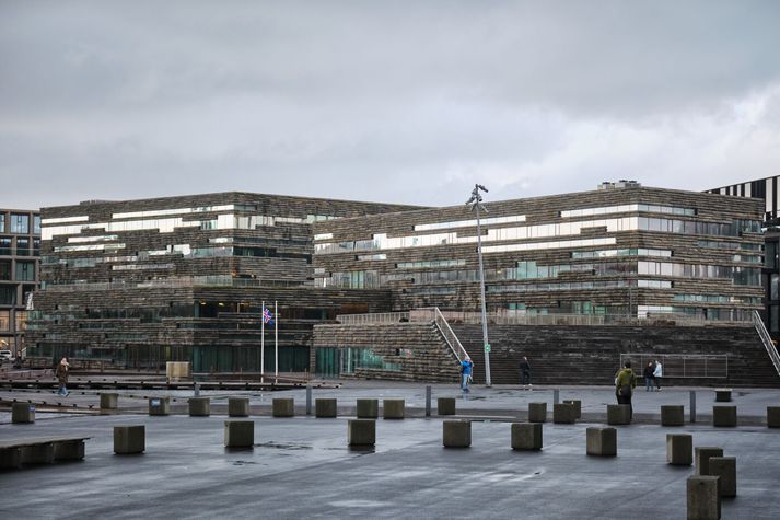 Húsnæði Landsbanka Íslands við Hörputorg. 