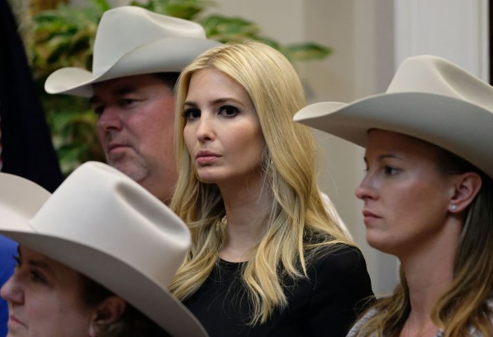 Ivanka Trump gegnir stöðu ráðgjafa Bandaríkjaforseta.