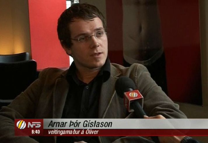 Arnar Þór Gíslason, einn eigenda Óliver.