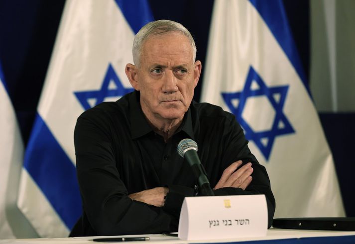 Benny Gantz, fyrrverandi varnarmálaráðherra Ísrael.