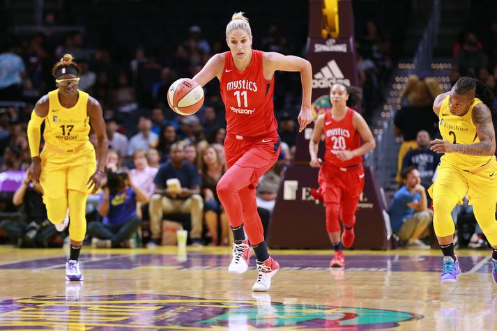 Elena Delle Donne er stærsta stjarna Washington Mystics liðsins.