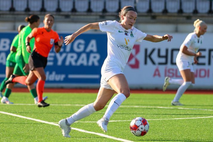 Samantha Smith kom Blikum á bragðið.