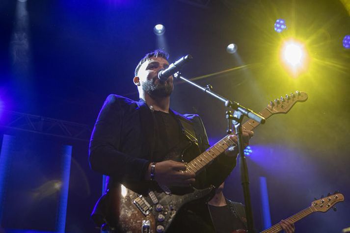 Magnús Kjartan hefur stýrt brekkusöng í Eyjum með glæsibrag undanfarin ár. 