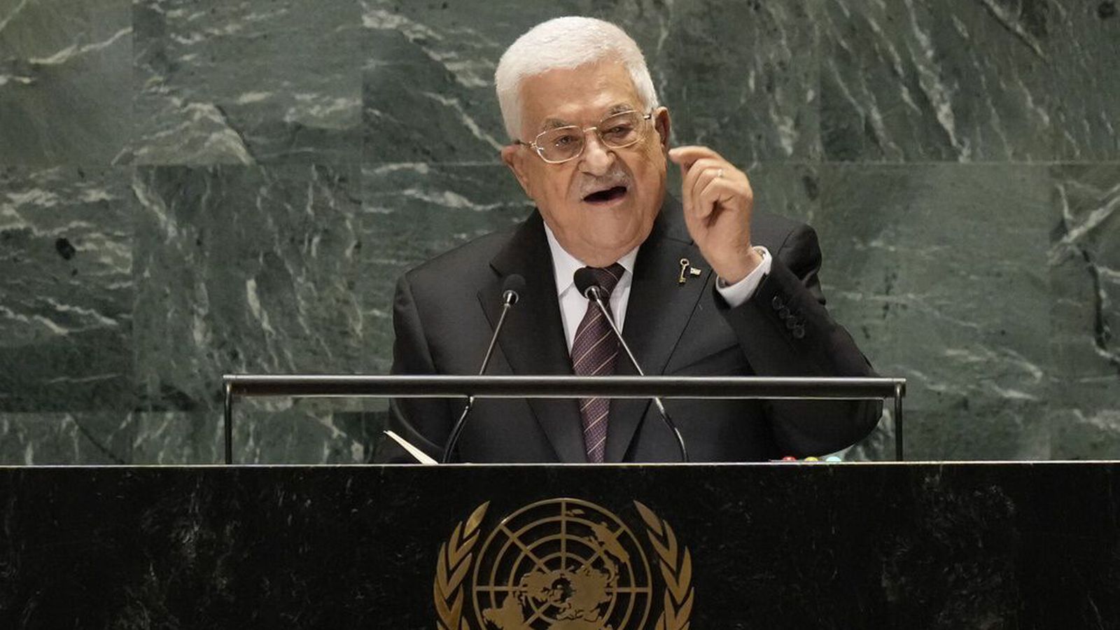 Hleypa full­trúum Palestínu ekki á alls­herjar­þingið