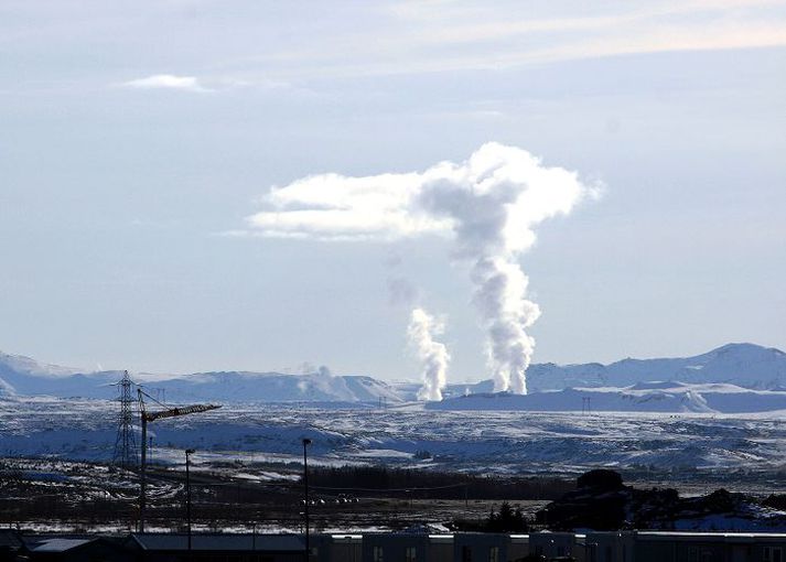 Strókarnir á Heiðinni Unnið er að leiðum til að draga úr útblæstri brennisteinsvetnis frá jarðvarmavirkjunum. Nokkur andstaða er í Reykjavík við frekari virkjanaframkvæmdir á Hellisheiði.Mynd/umhverfisstofnun