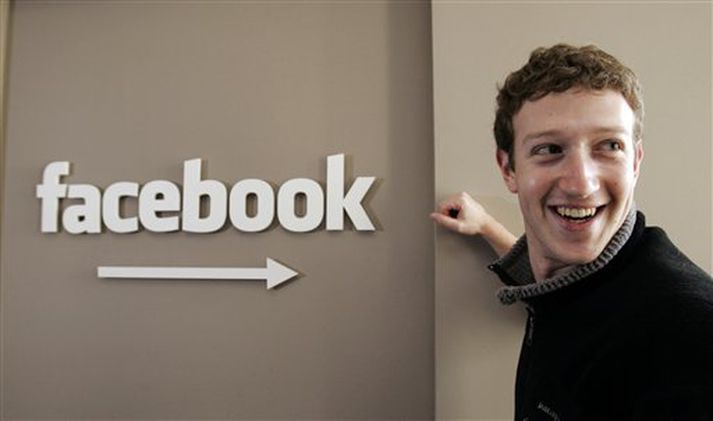 Mark Zuckerberg stofnandi Facebook.