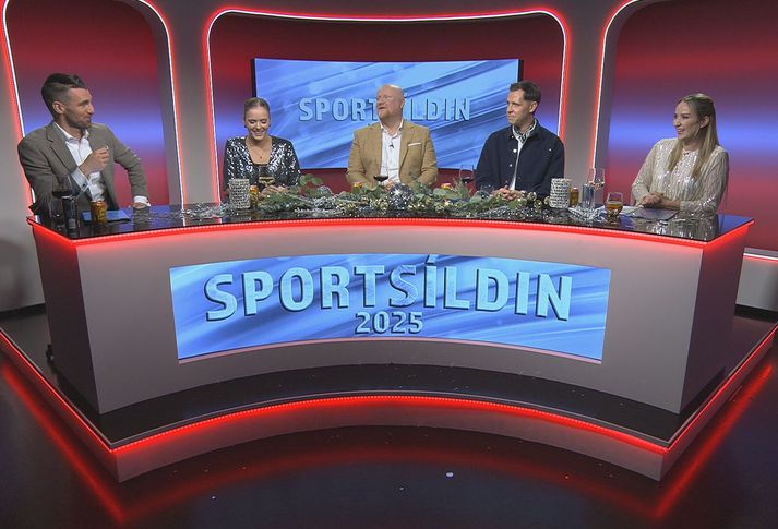 Glatt verður á hjalla í Sportsíldinni á Sýn Sport í dag.