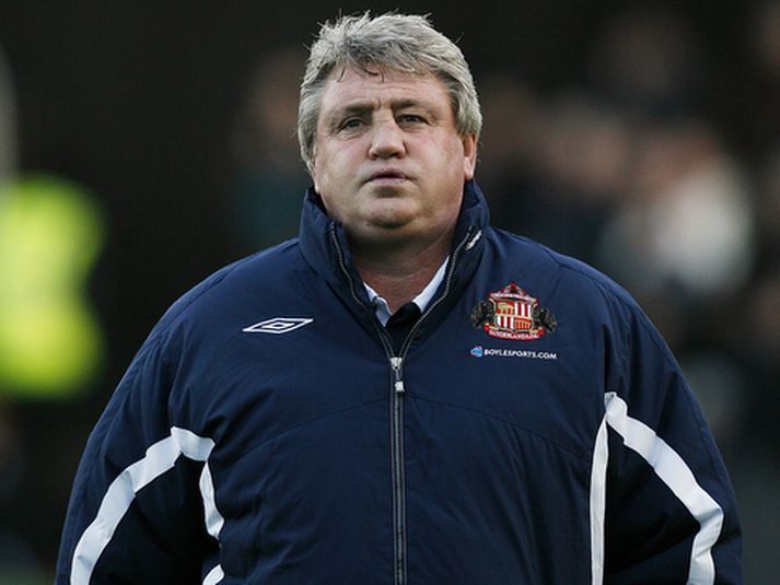 Steve Bruce, stjóri Sunderland.