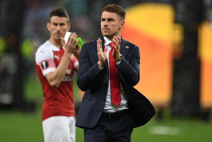 Aaron Ramsey hefur misst af mörgum leikjum frá því í apríl.