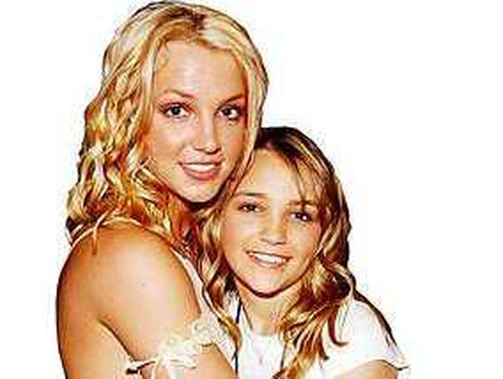 Systurnar Britney og Jamie Lynn Spears.