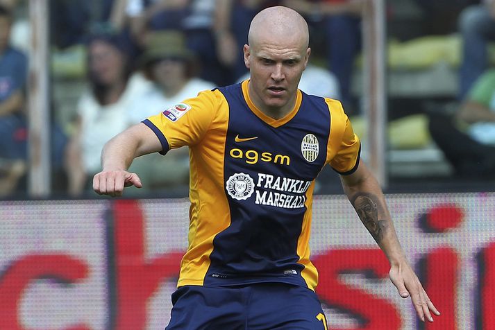 Emil Hallfreðsson er fastamaður í liði Hellas Verona.