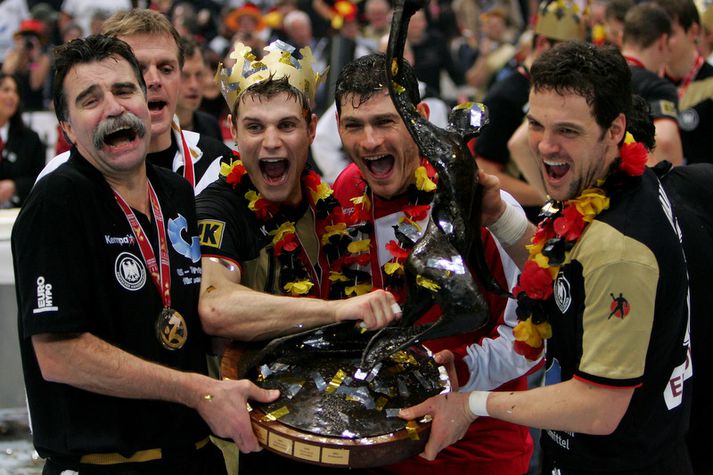 Þjóðverjar urðu heimsmeistarar á heimavelli árið 2007.