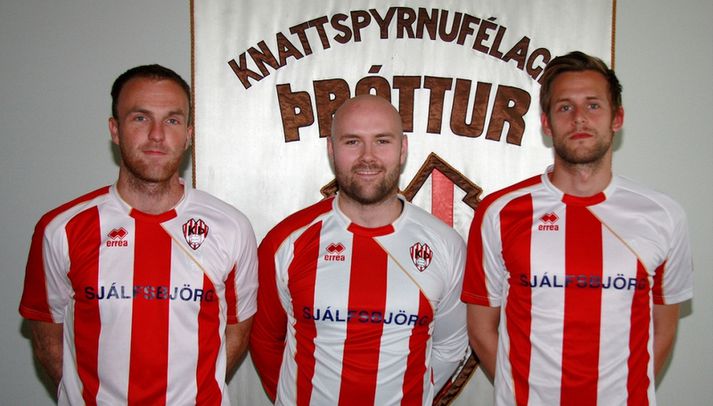 Frá vinstri: Hjálmar, Sigmundur og Haraldur.