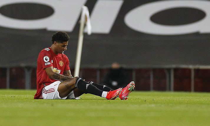 Marcus Rashford gæti verið frá í allt að 12 vikur.