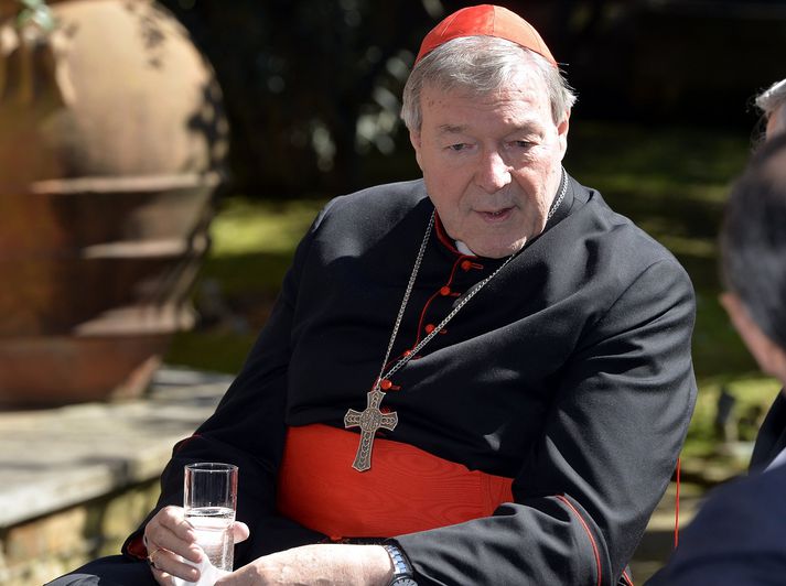 George Pell, kardínáli og fjármálaráðherra Vatíkansins.