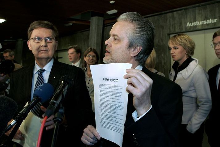 Ólafur F. Magnússon varð borgarstjóri eftir að hafa gengið til samstarfs við Sjálfstæðisflokkinn í borginni í janúar 2008. 