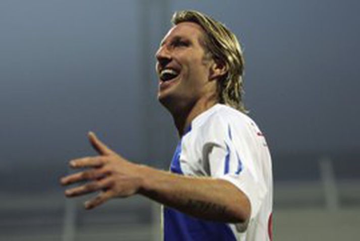 Robbie Savage skoraði jöfnunarmark Blackburn í Póllandi