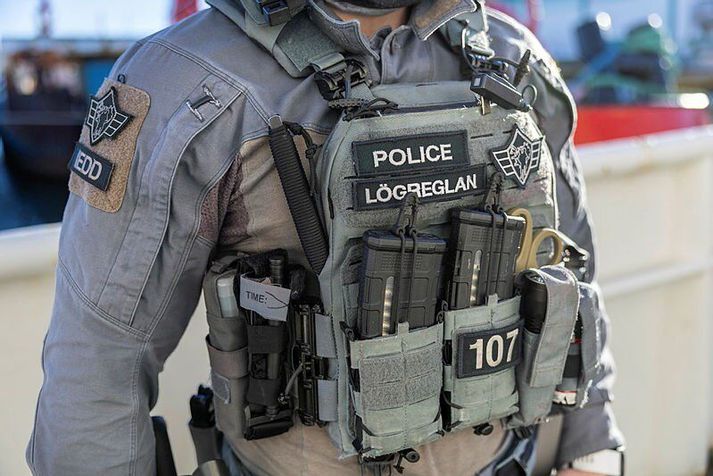 Sérsveitin er að störfum á Selfossi. Myndin tengist fréttinni ekki með beinum hætti.