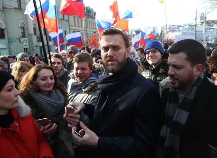 Navalny hyggst gefa kost á sér í embætti forseta Rússlands í kosningum sem fara fram á næsta ári.