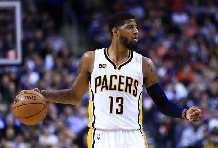 Paul George var valinn framfarakóngur NBA-deildarinnar 2013.