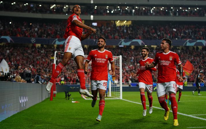 Benfica gerði út um vonir Juventus.