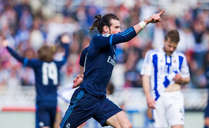 Bale hefur skorað þrjú mörk í síðustu tveimur deildarleikjum Real Madrid.