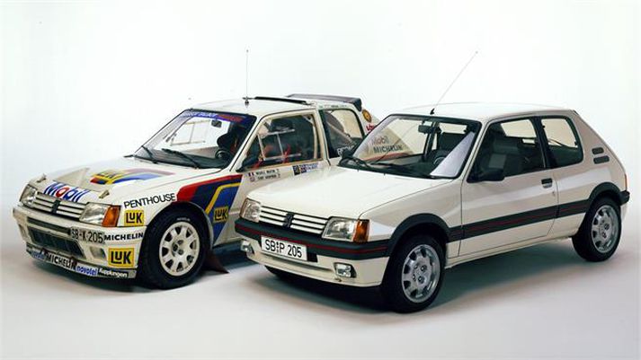 Peugeot 205 var framleiddur á árunum 1983 til 1998 og bjargaði í raun Peugeot frá gjlaldþroti.