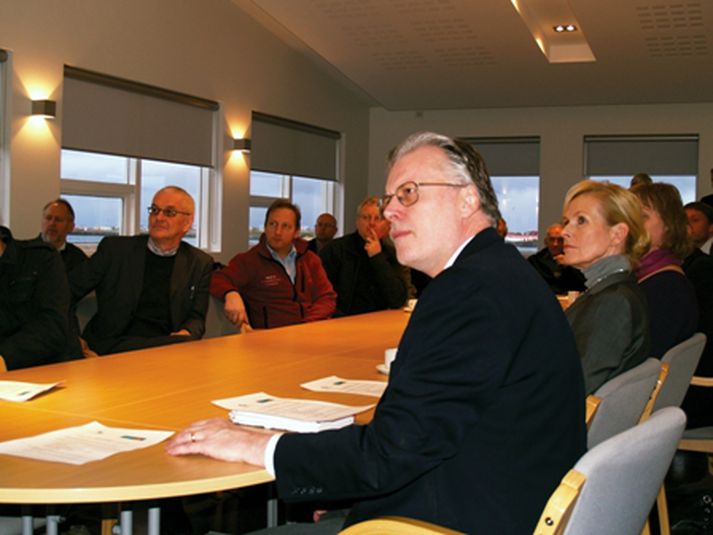 Ögmundur heimsótti Siglingamálastofnun fyrr í dag og vígði kerfið