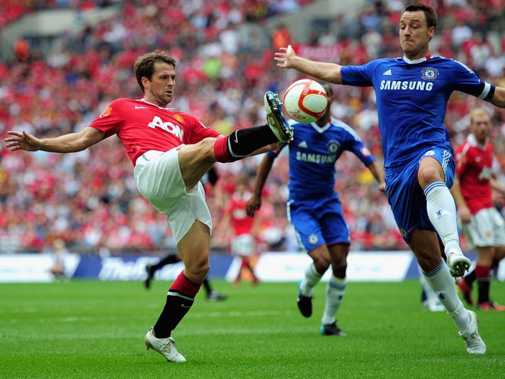 Michael Owen í leik á móti Chelsea.