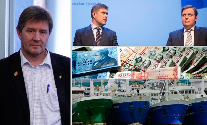 Björn Valur: Fyrirtækin geta gengið nánast út frá því vísu að þessir stjórnmálaflokkar munu gæta hagsmuna þeirra og jafnvel ganga erinda þeirra á þingi.