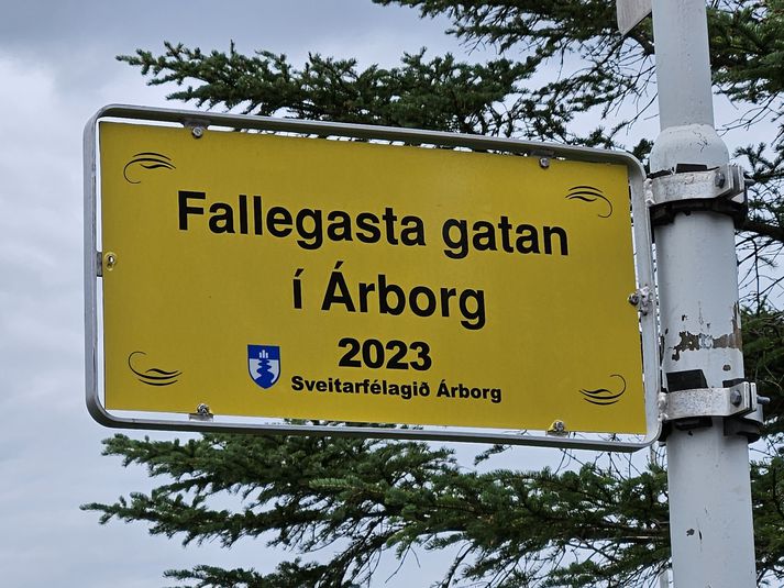 Fallegasta gatan í Sveitarfélaginu Árborg 2023 er Suðurengi á Selfossi.