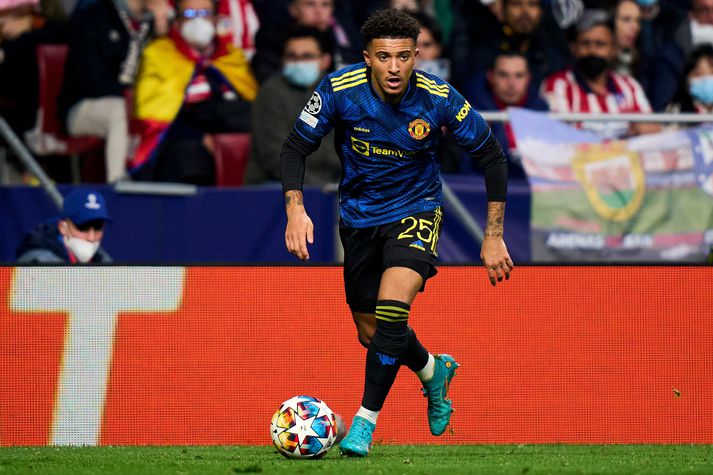 Jadon Sancho virðist ekki eiga afturkvæmt í lið Manchester United.