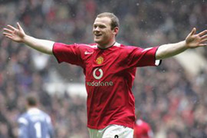 Wayne Rooney fór á kostum gegn Bolton í dag