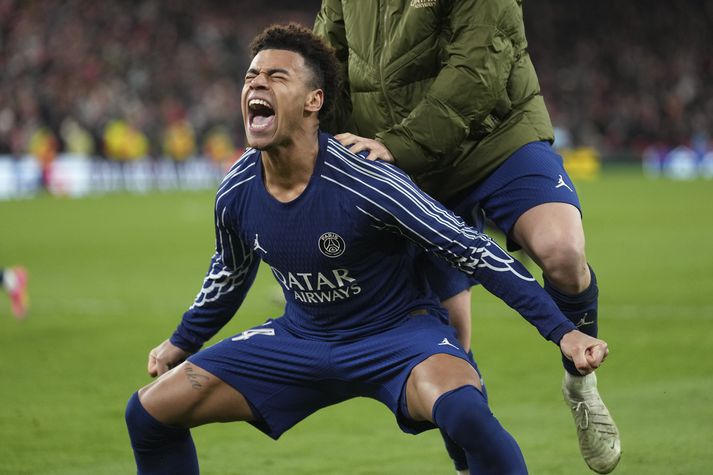 Desire Doue verður ekki með PSG næsta mánuðinn eða svo