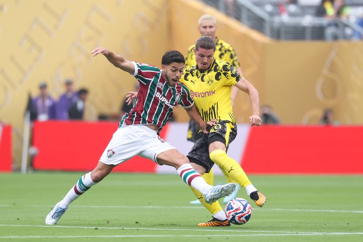 Fluminense og Dortmund skiptu stigunum á milli sín í dag.
