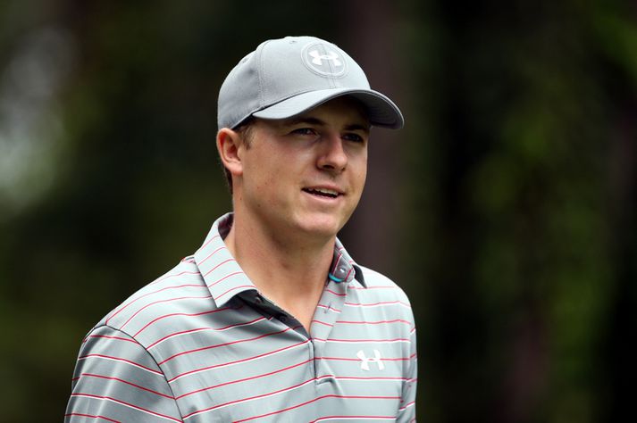 Spieth glottir við tönn enda á hann ennþá möguleika á að vinna mótið.