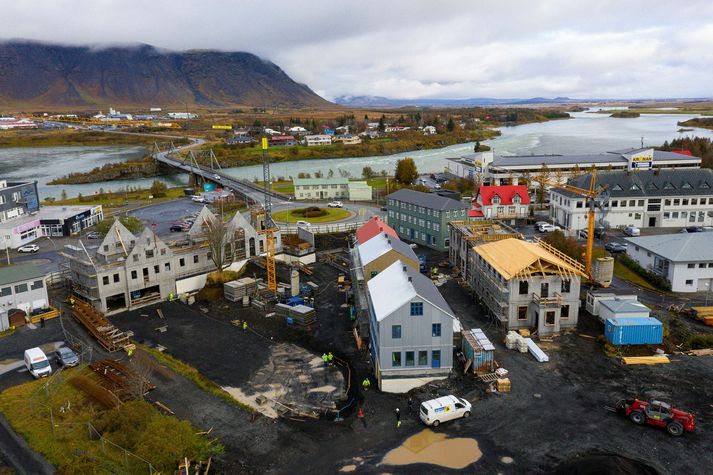 Sérstaklega mikil húsnæðisuppbygging hefur verið á Suðurlandi.
