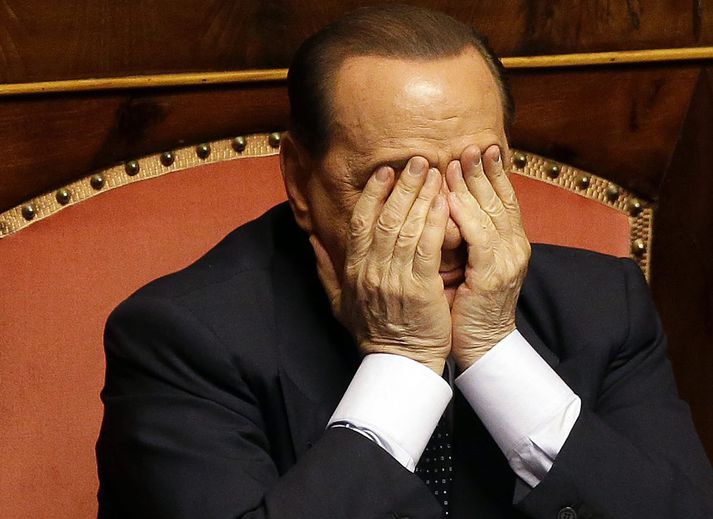 Það er sjaldan lognmolla í kringum Silvio Berlusconi.