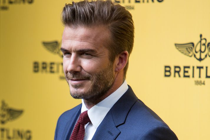 David Beckham hefur allavega útlitið til að verða næsti James Bond.