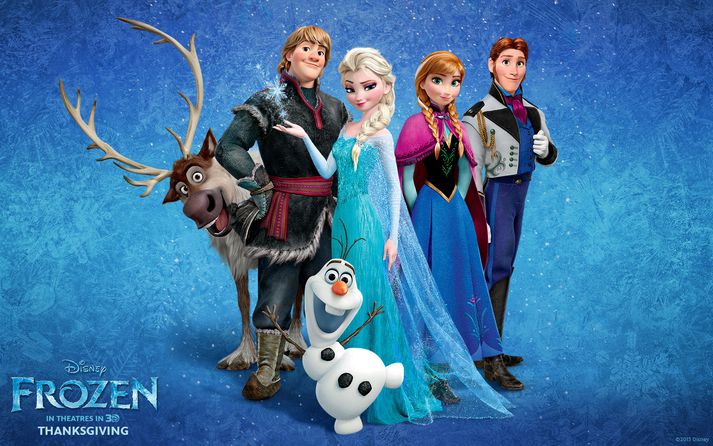 Frozen kvikmynd Disney hefur skilað vænu fé í kassann.