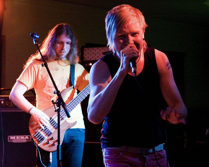 Hljómsveitin In Siren heldur útgáfutónleika í kvöld. Hún hefur gert það að hefð að ljúka tónleikum á laginu The Prophet‘s Song með Queen.
