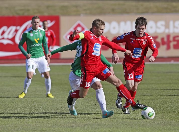 Sveinn Elías Jónsson er fyrirliði Þórsara.