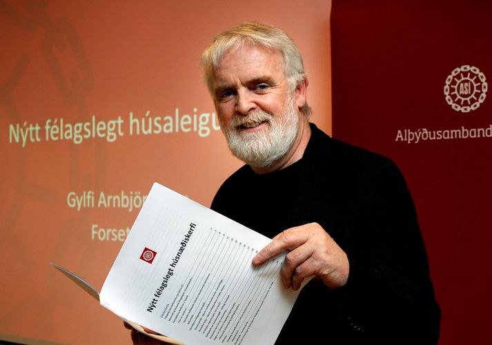 Gylfi Arnbjörnsson, forseti ASÍ.